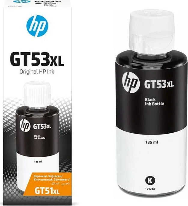 20200316171147_hp_gt53_black_1vv21ae HP GT53XL Γνήσιο Μελάνι Εκτυπωτή InkJet Μαύρο (1VV21AE) - Image 1