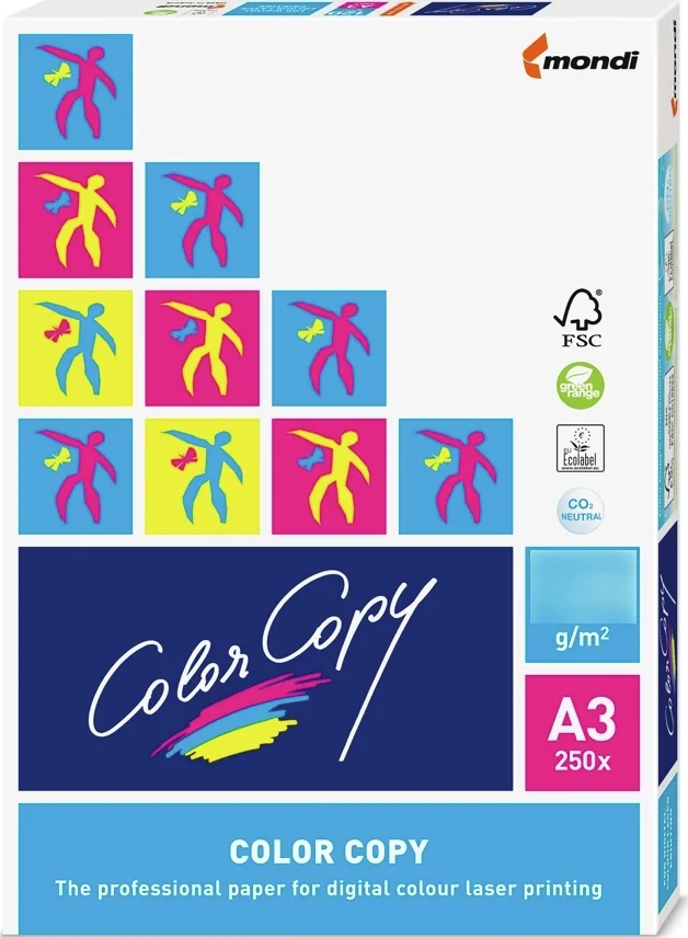 Mondi Color Copy Χαρτί Εκτύπωσης A3 160gr/m² 250 φύλλα - Image 1