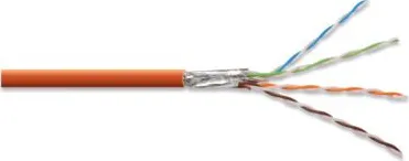 Digitus S/FTP Cat.7 Καλώδιο Δικτύου Ethernet χωρίς ακροδέκτες 500m Πορτοκαλί 1τμχ DK-1743-VH-5 - Image 1