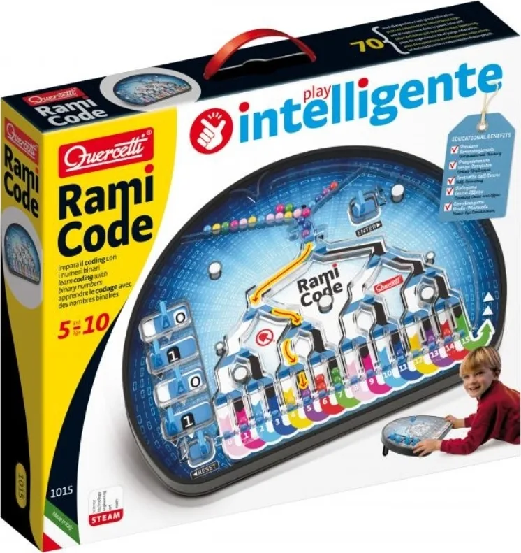 20200416171041_quercetti_rami_code Quercetti Rami Code Εκπαιδευτικό Παιχνίδι Μηχανικής για 4-8 Ετών 1015 - Image 1