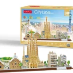 Puzzle Barcelona City Line 3D 186 Κομμάτια MC256h