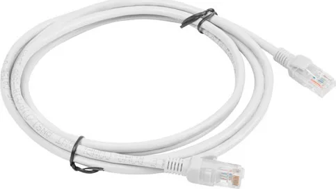 20200610164850_aa0a2129 Lanberg U/UTP Cat.5e Καλώδιο Δικτύου Ethernet 2m Γκρι (PCU5-10CC-0200-S) - Image 1