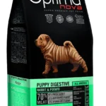 Optimanova Puppy Digestive Rabbit & Potato 12kg Ξηρά Τροφή χωρίς Σιτηρά για Κουτάβια με Κουνέλι και Πατάτες