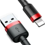 Baseus Cafule Braided USB to Lightning Cable Κόκκινο 3m (CALKLF-R91)