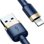 Baseus Cafule Braided USB to Lightning Cable Μπλε 2m (CALKLF-CV3)