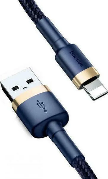 20200714161806_baseus_cafule_braided_usb_to_lightning_cable_mple_2m_calklf_cv3 Baseus Cafule Braided USB to Lightning Cable Μπλε 2m (CALKLF-CV3) - Image 1