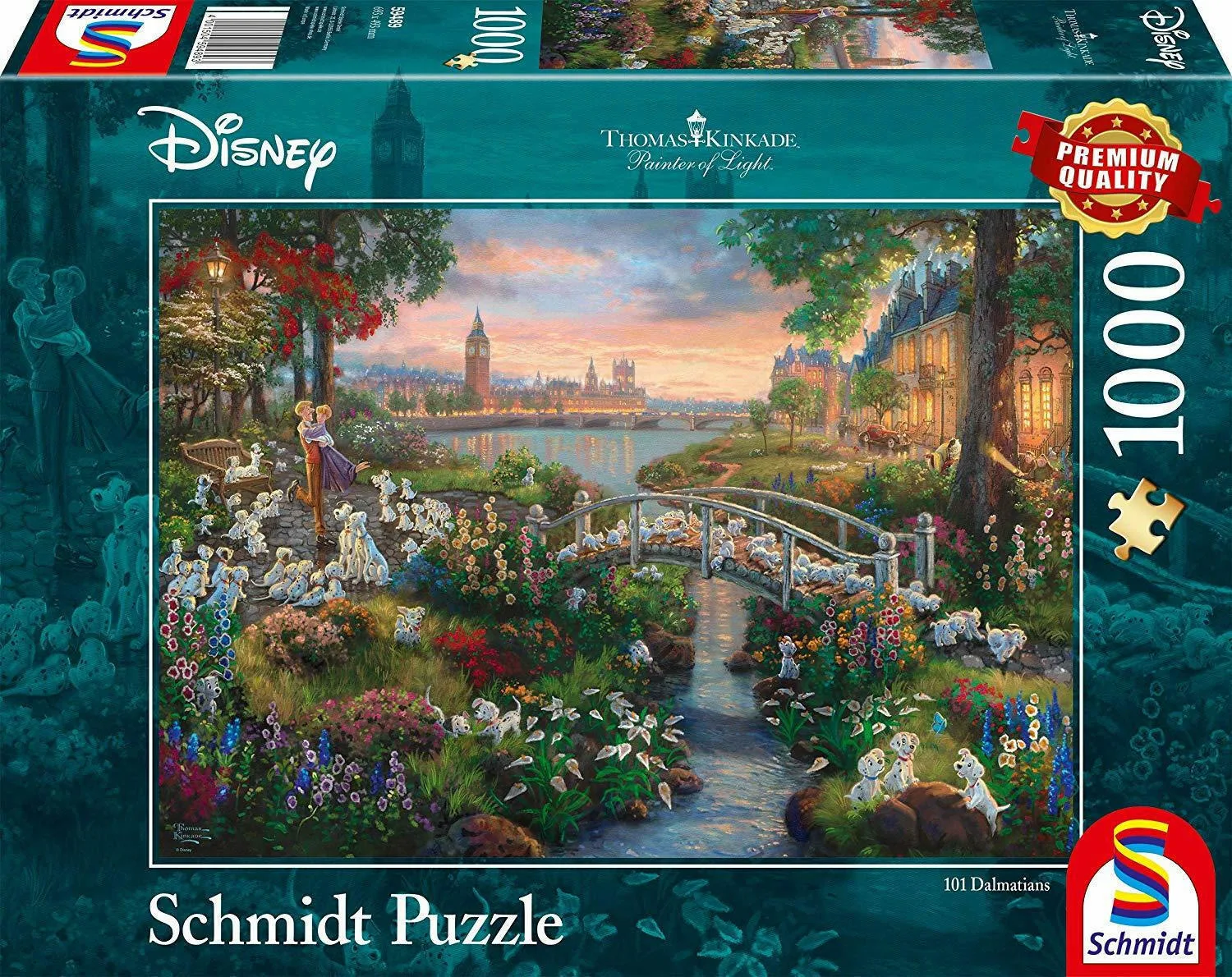 20200722163808_101_dalmatians_1000pcs_59489_schmidt_spiele Puzzle 101 Dalmatians 2D 1000 Κομμάτια 59489 - Image 1