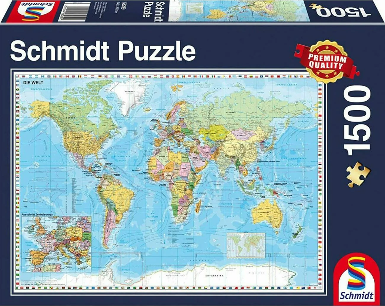 20200722163808_the_world_puzzle_1500pcs_58289_schmidt_spiele Puzzle The World Puzzle 2D 1500 Κομμάτια 58289 - Image 1