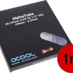 Alphacool Tubing HF 13/10 (3/8"ID) - Clear 1m Retailbox Διάφανο