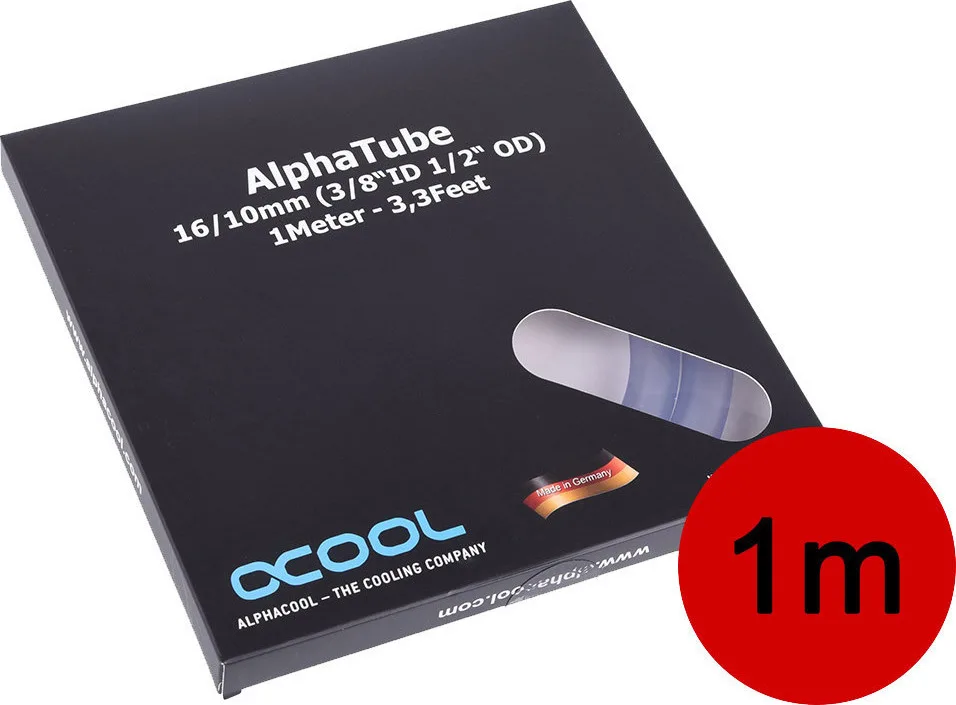 20200818111841_alphacool_tubing_hf_13_10_3_8_id_clear_1m_retailbox Alphacool Tubing HF 13/10 (3/8"ID) - Clear 1m Retailbox Διάφανο - Image 1