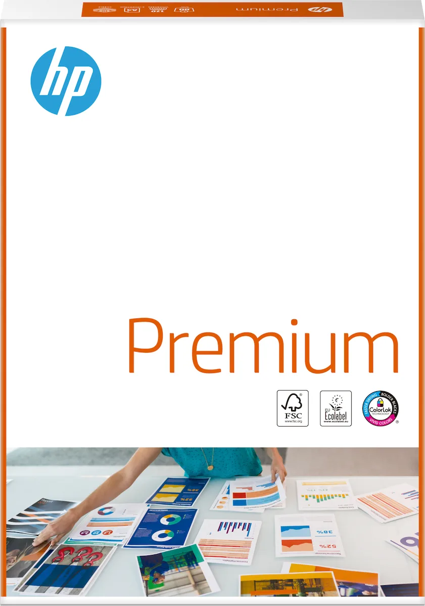 20200819163501_hp_premium_90gr_m_a4_500_fylla HP Premium A4 90g 500 Sheets Χαρτί Εκτύπωσης A4 90gr/m² 500 φύλλα CHP 852 - Image 1