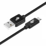 Tb Energy Braided USB 2.0 to micro USB Cable Μαύρο 1.5m (AKTBXKU2SBA150B)
