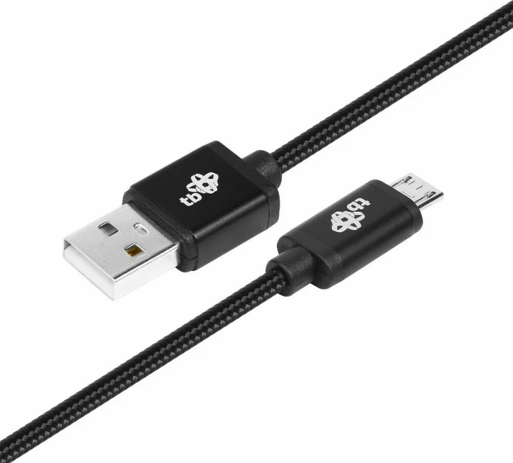 20200907164157_tb_energy_braided_usb_2_0_to_micro_usb_cable_mayro_1_5m_aktbxku2sba150b Tb Energy Braided USB 2.0 to micro USB Cable Μαύρο 1.5m (AKTBXKU2SBA150B) - Image 1