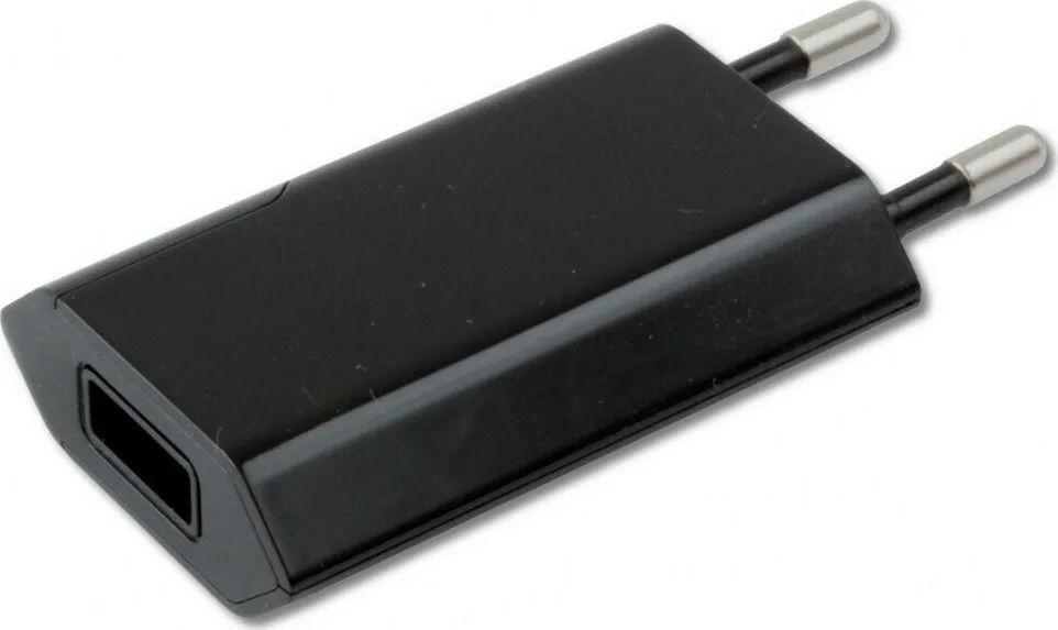 20200908161057_techly_usb_wall_adapter_mayro_100051 Techly Φορτιστής Χωρίς Καλώδιο με Θύρα USB-A Μαύρος (IPW-USB-ECBKG) - Image 1