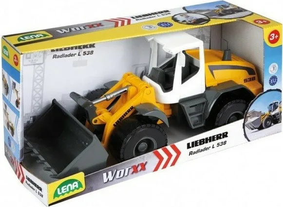20200916122340_lena_worxx_loader_liebherr_48cm Lena Worxx Loader Liebherr Φορτωτής 1:15 Αγροτικό για 3+ Ετών - Image 1