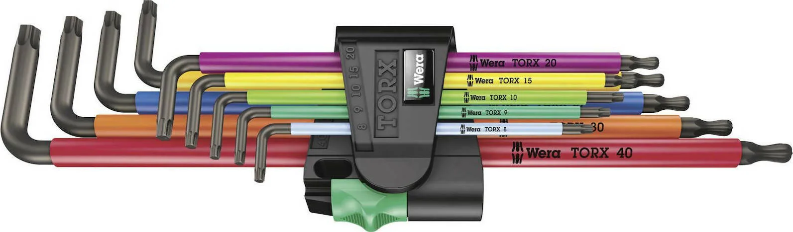 Wera Σετ 9 Κλειδιά Torx σε Σχήμα L 967/9 TX XL 05024480001 - Image 1