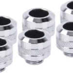 Alphacool Eiszapfen PRO 13mm HardTube fitting G1/4 Fittings Ασημί