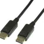 LogiLink Cable DisplayPort male - DisplayPort male 10m Μαύρο (CV0077)