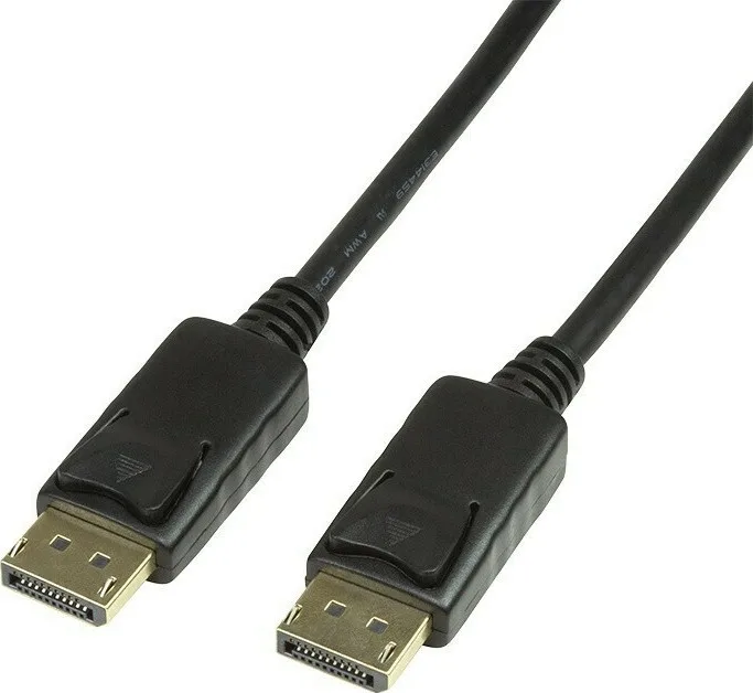 20201001145147_logilink_cable_displayport_male_displayport_male_10m_mayro_cv0077 LogiLink Cable DisplayPort male - DisplayPort male 10m Μαύρο (CV0077) - Image 1