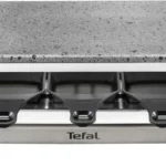 Tefal Επιτραπέζια Ηλεκτρική Ψησταριά Raclette Λείας Πλάκας 1350W PR457B12