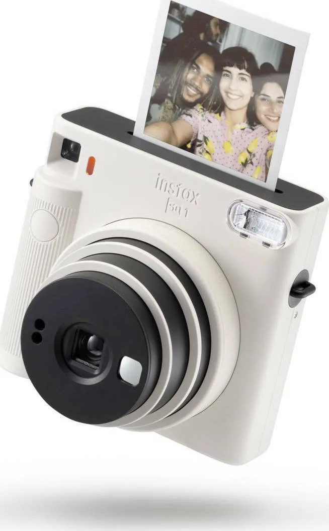 20201022104304_fujifilm_instax_square_sq_1_chalk_white Fujifilm Instax Square SQ 1 Instant Φωτογραφική Μηχανή Chalk White - Image 1