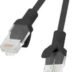 Lanberg U/UTP Cat.6 Καλώδιο Δικτύου Ethernet 10m Μαύρο 1τμχ PCU6-10CC-1000-BK
