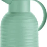 Emsa Samba Wave Vacuum Jug Quick Press Κανάτα Θερμός Πλαστικό 1lt Τιρκουάζ 3100600286
