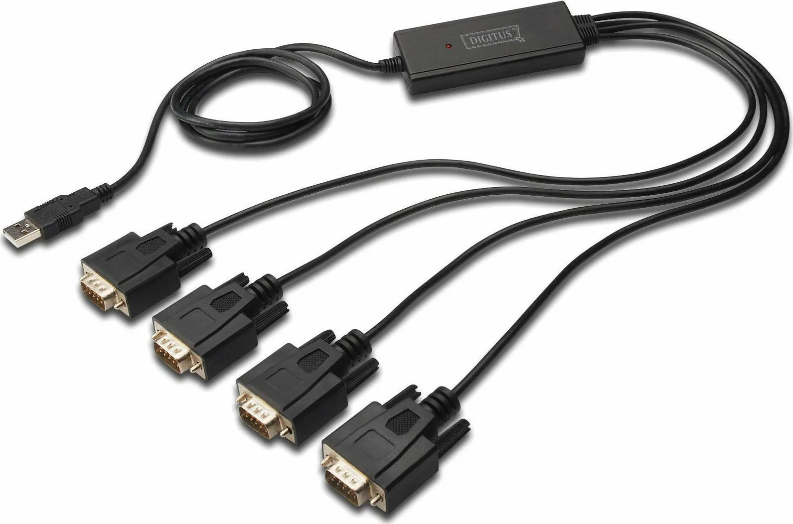 20201111124809_digitus_kalodio_usb_2_0_se_4x_rs232_9_pin_male_1_5m Digitus Καλώδιο USB 2.0 σε 4x RS232 9-pin male 1.5m - Image 1