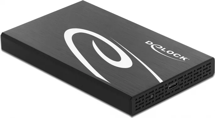 20210201113822_delock_external_enclosure_for_hdd_ssd_2_5_mayro DeLock External Enclosure for HDD/SSD 2.5″ Μαύρο - Image 1