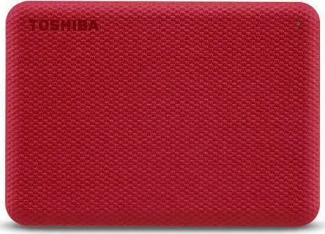 20210204163220_toshiba_canvio_advance_2tb_kokkino_2020 Toshiba Canvio Advance 2020 USB 3.2 Εξωτερικός HDD 2TB 2.5" Κόκκινο - Image 1