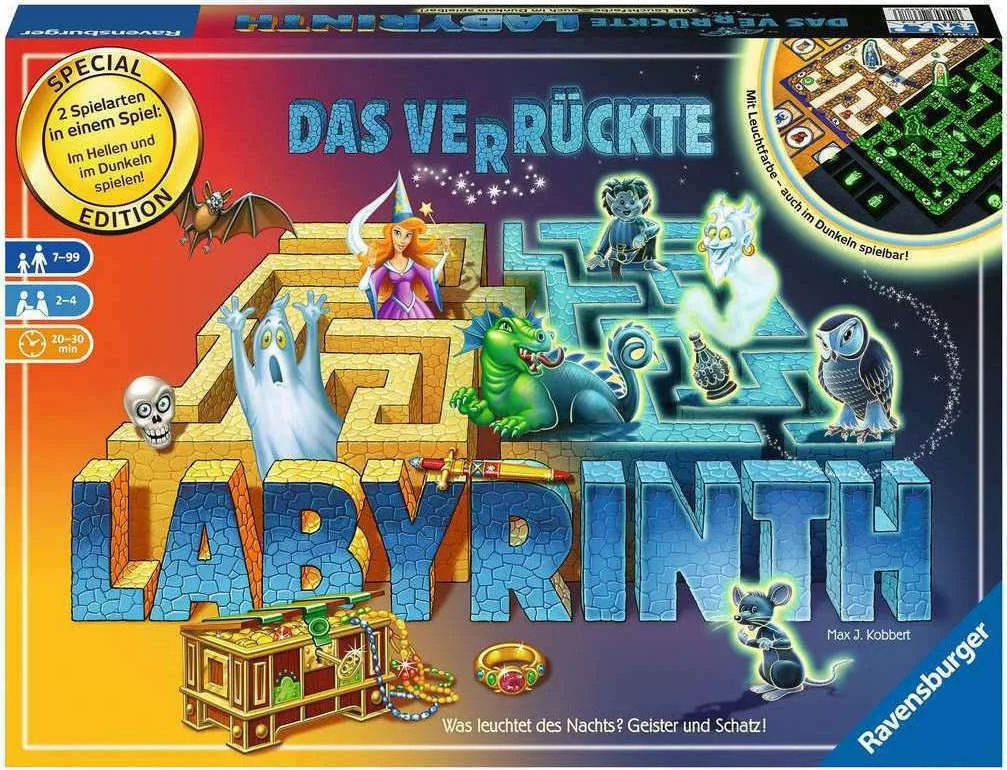 20210217132900_ravensburger_labyrinth_brown Επιτραπέζιο Παιχνίδι Labyrinth Brown για 2-4 Παίκτες 8+ Ετών 26687 Ravensburger - Image 1