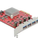 DeLock Κάρτα PCIe σε 4 θύρες USB 3.2 (90481)