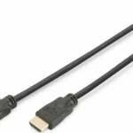 Digitus HDMI 2.0 Cable HDMI male - HDMI male 5m Μαύρο DK-330123-050-S