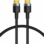 Baseus Cafule HDMI 2.0 Cable HDMI male - HDMI male 1m Μαύρο CADKLF-E01
