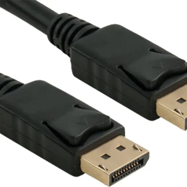 Cable DisplayPort male - DisplayPort male 1.5m Μαύρο