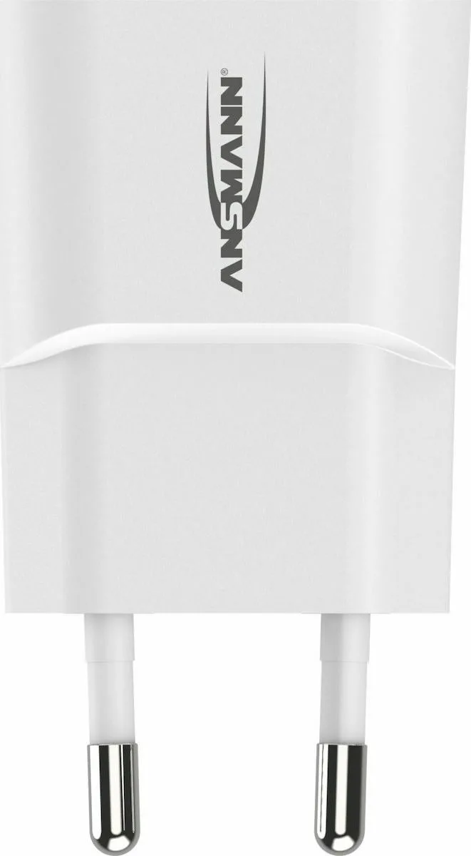 20210317164200_ansmann_usb_wall_adapter_leyko_1001_0112 Ansmann Φορτιστής Χωρίς Καλώδιο με Θύρα USB-A Λευκός (HC105) - Image 1
