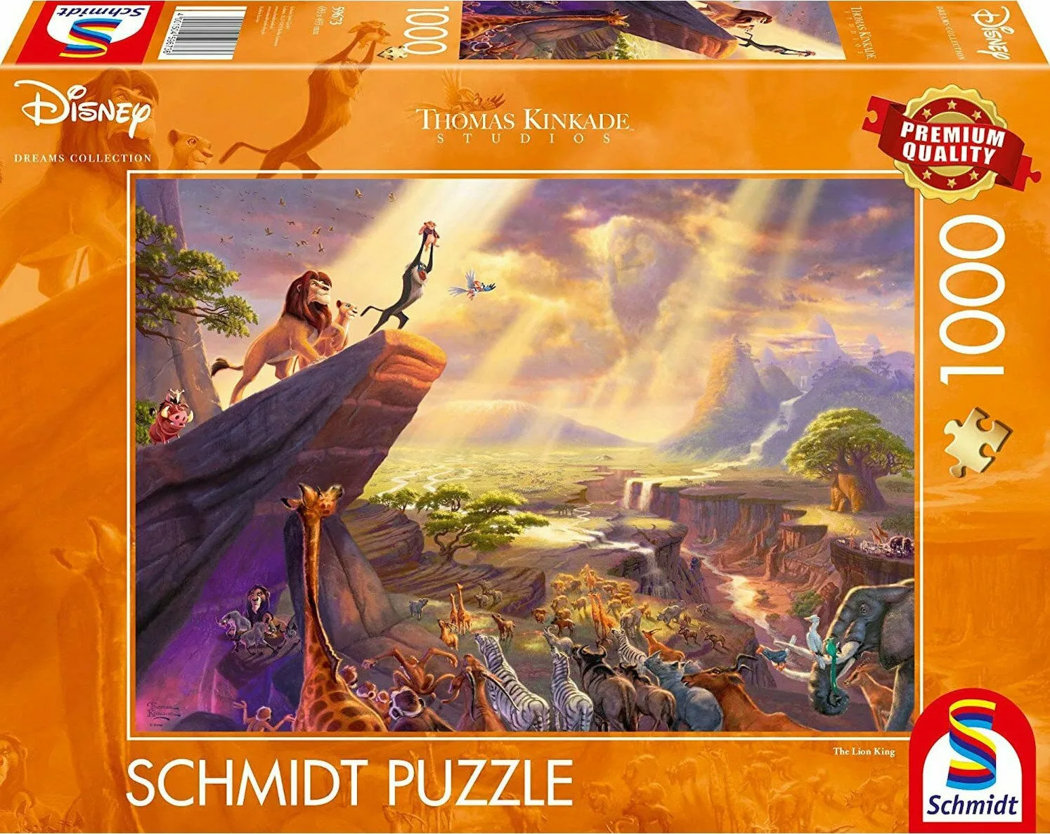 20210319170017_disney_the_lion_king_2d_1000pcs_59673 Puzzle Disney The Lion King 2D 1000 Κομμάτια 59673 - Image 1
