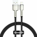 Baseus Braided USB to Lightning Cable Μαύρο 0.25m (CALJK-01)