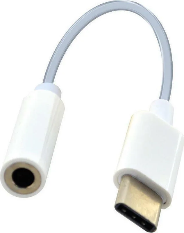 20210330105824_joyroom_usb_c_male_3_5mm_female_sh_c1 Joyroom SH-C1 Μετατροπέας USB-C male σε 3.5mm female Λευκό 1τμχ - Image 1