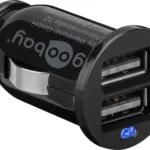 Goobay Φορτιστής Αυτοκινήτου 10.5W 2.1A με Θύρες: 2xUSB Μαύρος 44177
