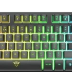 Trust GXT 833 Thado Gaming Πληκτρολόγιο Tenkeyless με RGB φωτισμό (Αγγλικό US)