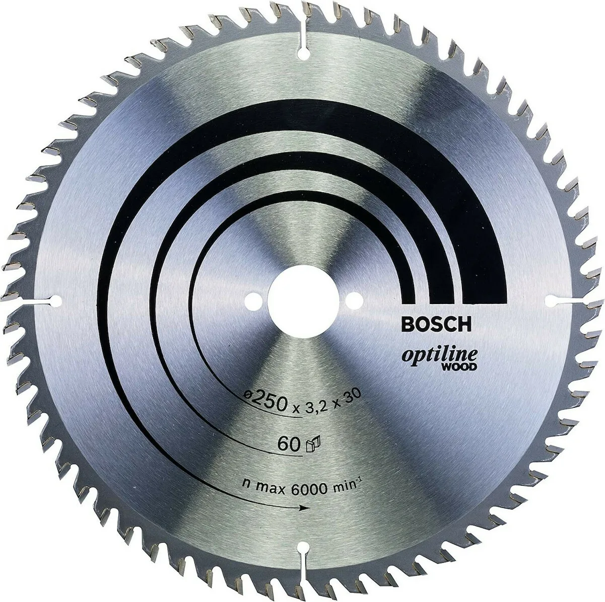20210524151217_bosch_diskos_kopis_optiline_wood_2608640729_250mm Bosch Optiline Wood Δίσκος Κοπής Ξύλου με 60 Δόντια 250mm 2608640729 - Image 1