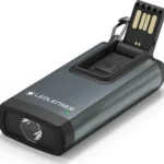 LedLenser Επαναφορτιζόμενος Φακός Μπρελόκ LED IP20 με Μέγιστη Φωτεινότητα 400lm K6R Black 502577