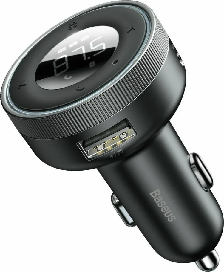 Baseus FM Transmitter Αυτοκινήτου με AUX / MicroSD / USB Γρήγορης Φόρτισης QC3.0 CCLH-01 - Image 1