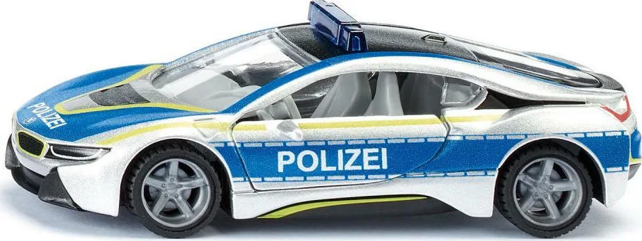 20210727131400_siku_bmw_i8_police Siku BMW i8 Αυτοκινητάκι 1:50 Αστυνομικό για 3+ Ετών - Image 1