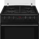 Amica 617GES2.33HZPTANA(BM) Κουζίνα 62lt με Εστίες Υγραερίου Π60εκ. Μαύρη