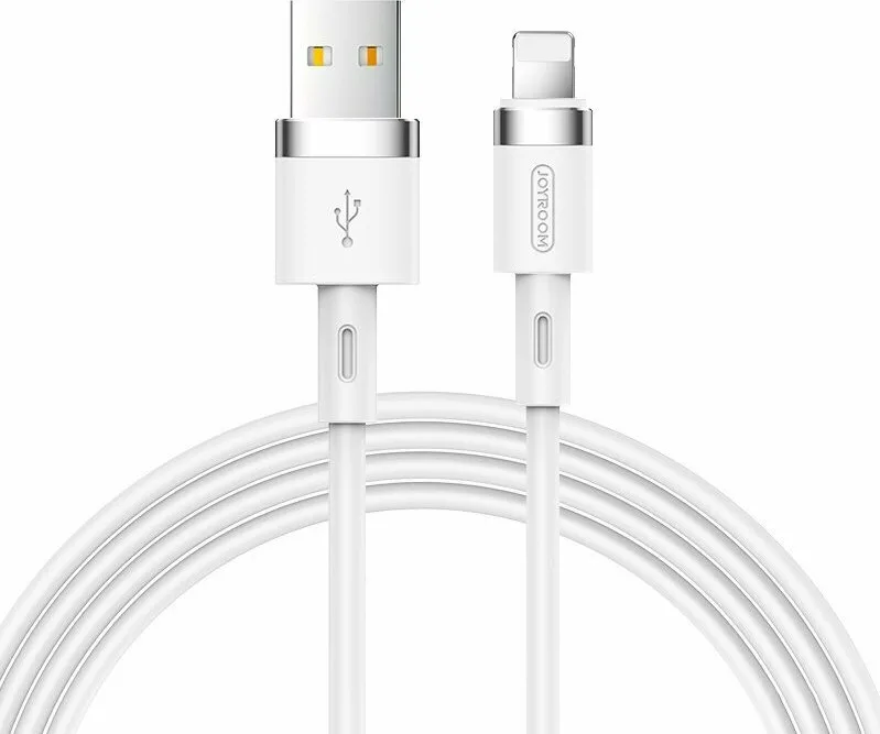Joyroom S-1224N2 USB to Lightning Cable Λευκό 1.2m - Image 1
