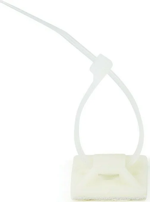 20210917141807_logilink_cable_tie_mounts_8_x_1_9mm LogiLink Cable Tie Mounts Λευκό KAB0042 100τμχ - Image 1