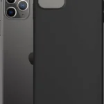 3MK Matt Back Cover Σιλικόνης 1.2mm Μαύρο (iPhone 13)
