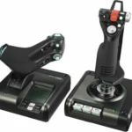 Logitech G Saitek X52 Pro Flight Joystick Ενσύρματο Συμβατό με PC